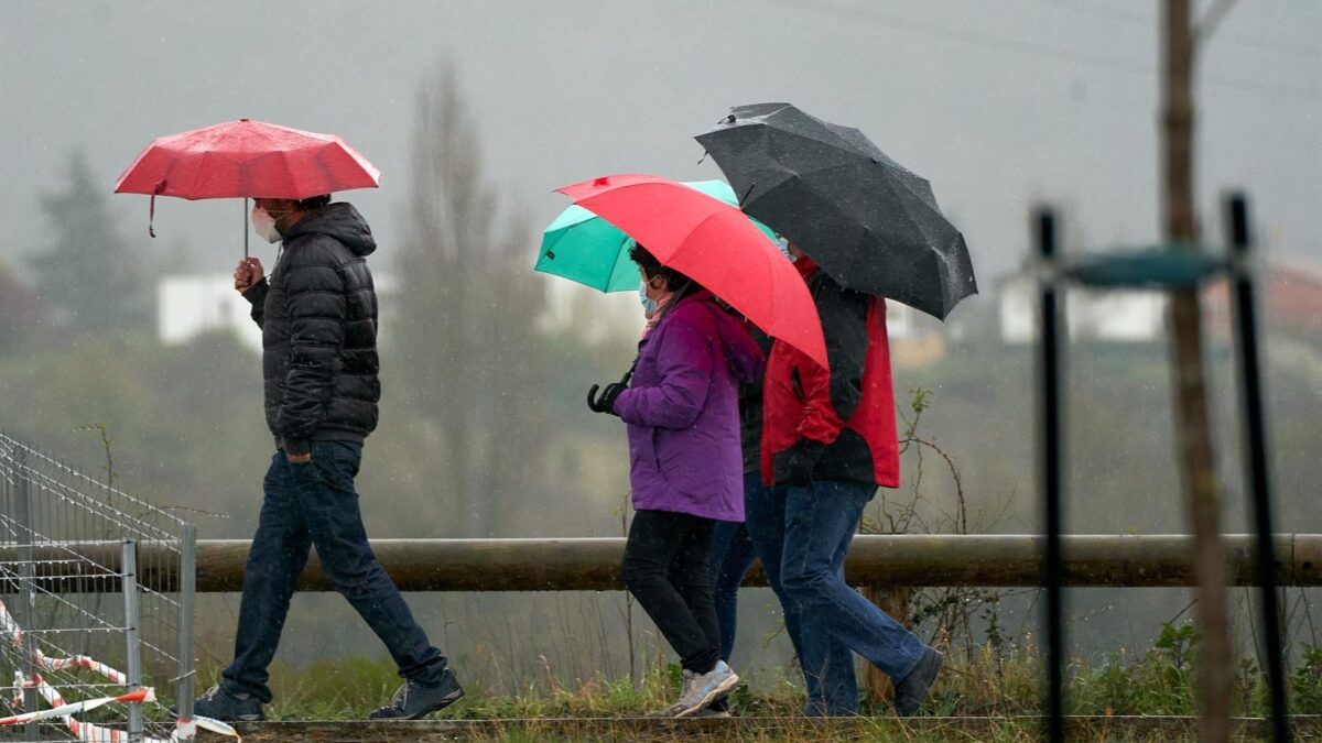 El tiempo: previsión de lluvias, viento y frío para el puente de Todos los Santos