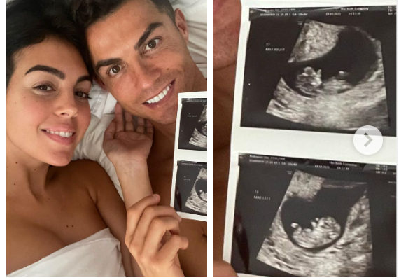 Cristiano Ronaldo y Georgina Rodríguez serán padres de gemelos