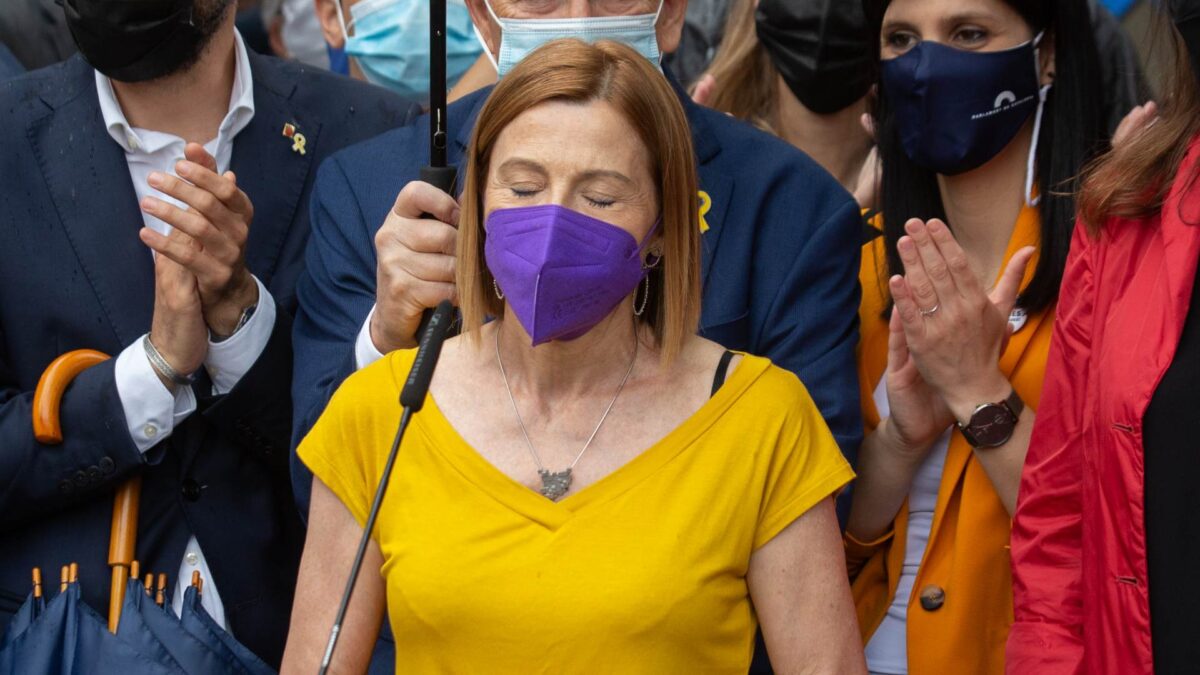 El Constitucional rechaza el recurso de amparo de Forcadell por la condena de sedición