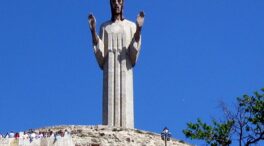 El Cristo del Otero de Palencia rinde homenaje al de Río de Janeiro en su 90 aniversario