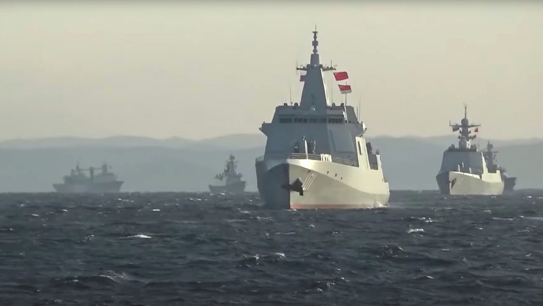 (VÍDEO) Los buques de guerra rusos y chinos patrullan de forma conjunta en el Pacífico por primera vez