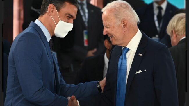 Biden vuelve a olvidarse de Sánchez en una nueva llamada con los líderes de la OTAN sobre la crisis de Ucrania