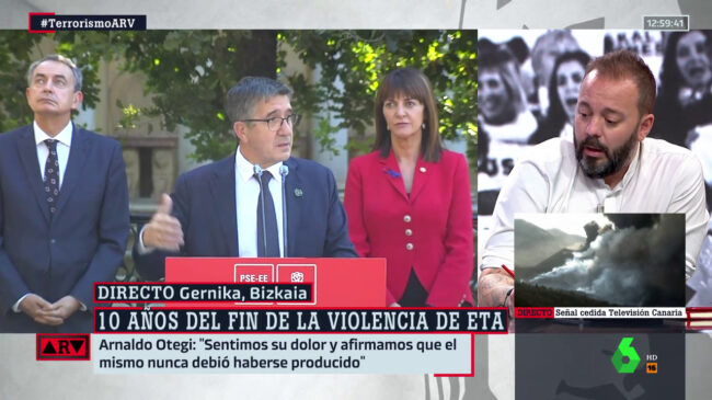 Las redes no perdonan el último gazapo de Antonio Maestre en La Sexta al hilo de Otegi y las víctimas de ETA