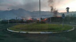 (VÍDEO) Una colada del volcán de La Palma amenaza el barrio de La Laguna tras su avance