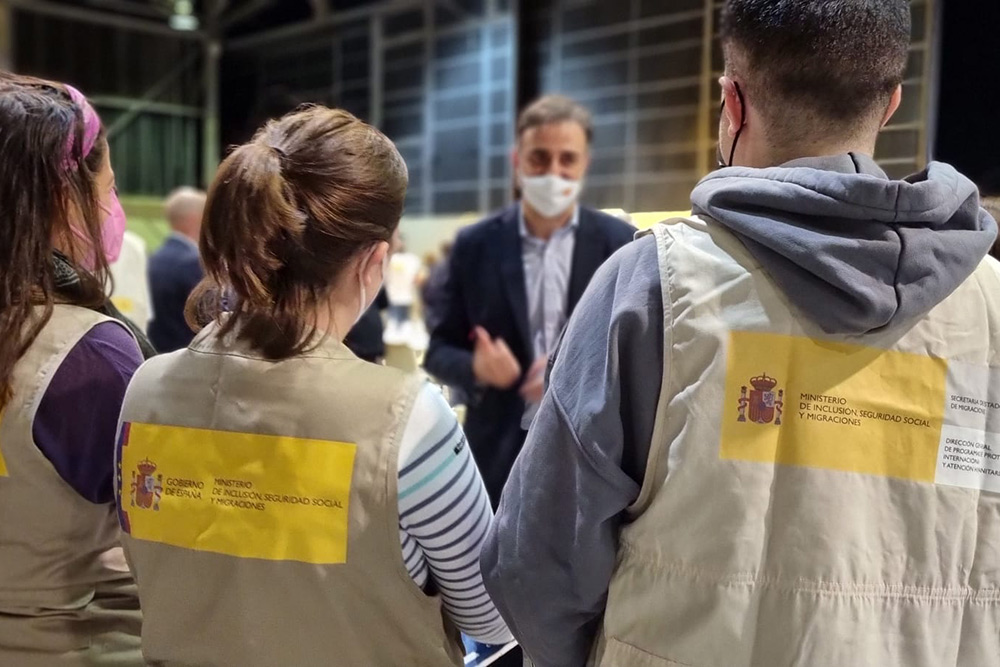 Aterriza en Torrejón el primer avión con afganos evacuados