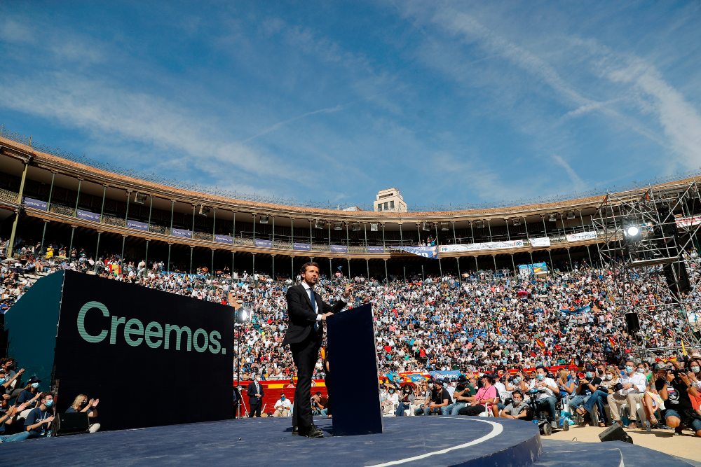 Casado llama al PP a liberales, conservadores y socialdemócratas decepcionados