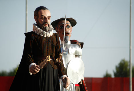 Con Cervantes hemos topado