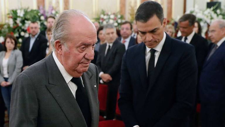 Sánchez, sobre el rey Juan Carlos: "Sería conveniente que diese su opinión sobre informaciones perturbadoras"