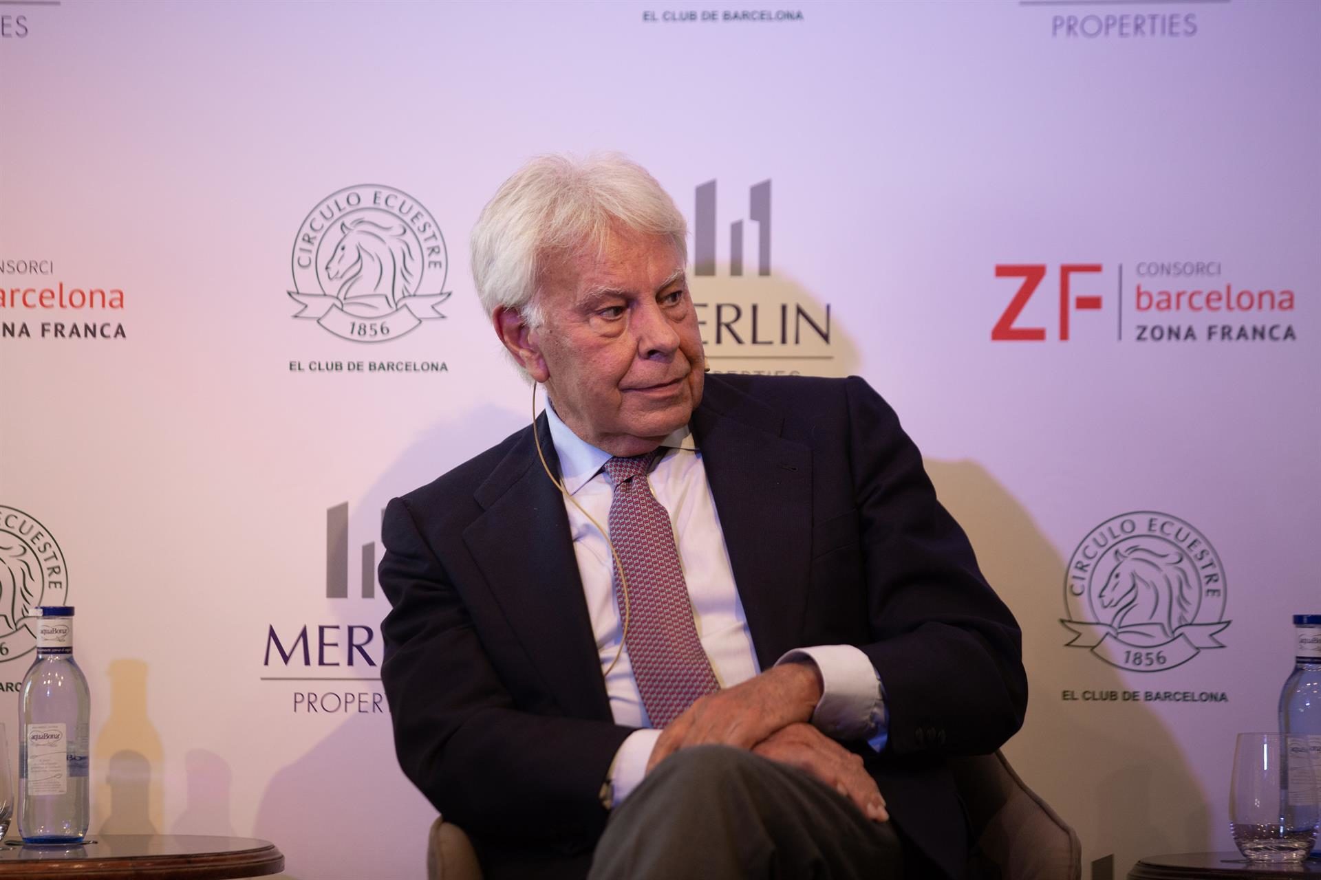 Felipe González: «Quiero que Juan Carlos I vuelva ya y se respete su presunción de inocencia»