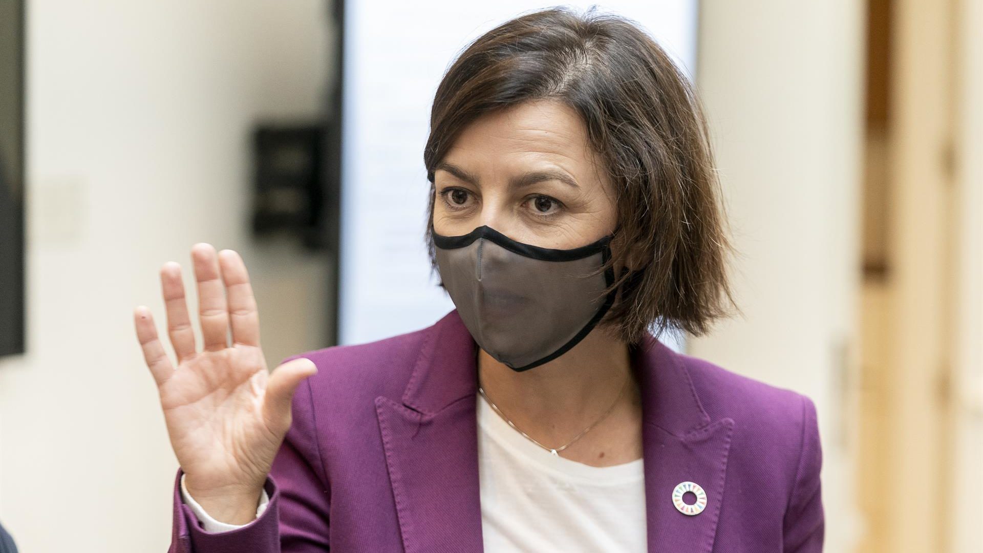 La portavoz del PSOE en el Senado asegura que la reforma laboral «no se puede derogar»