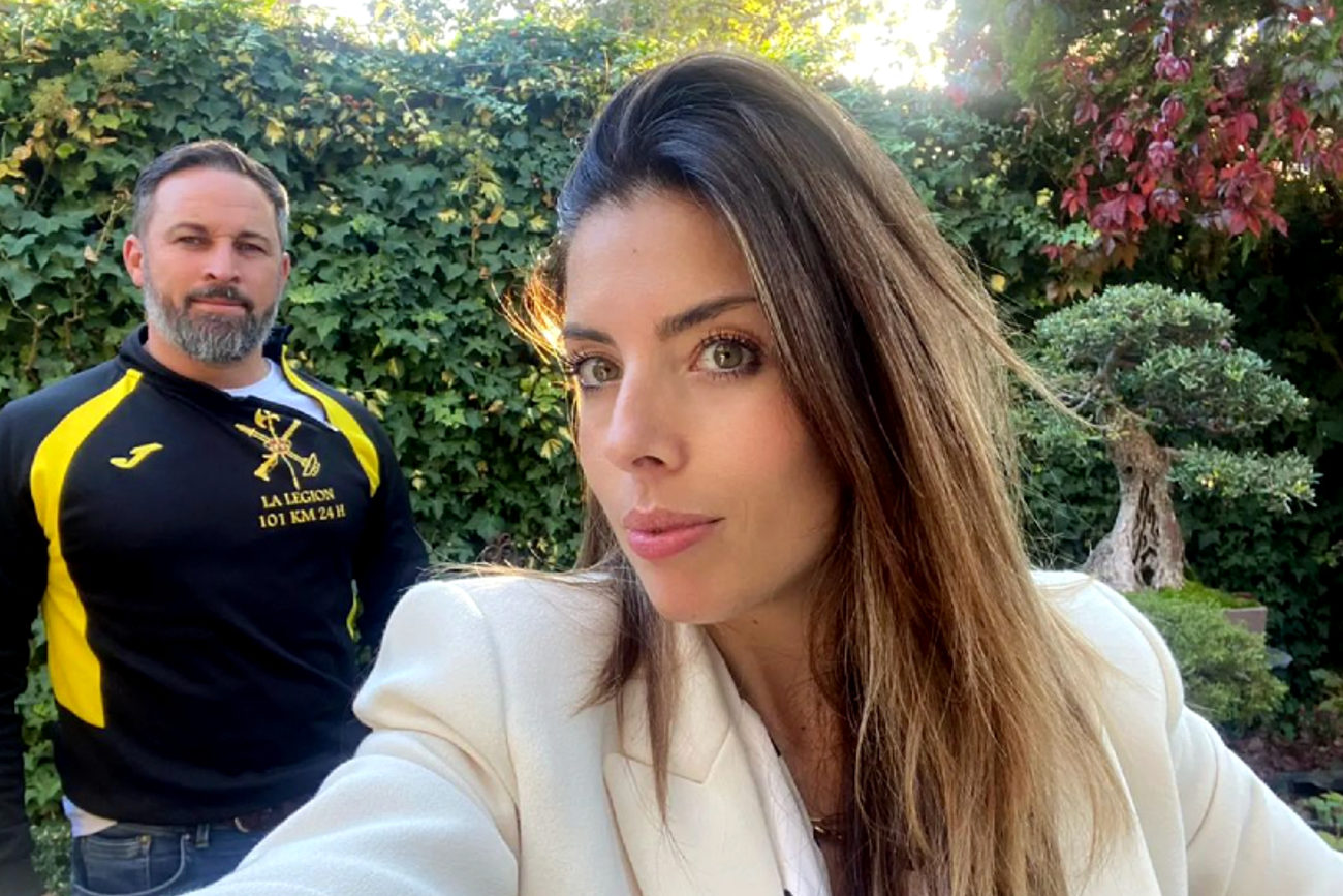Santiago Abascal presume de mujer y la empodera (más) en dos palabras