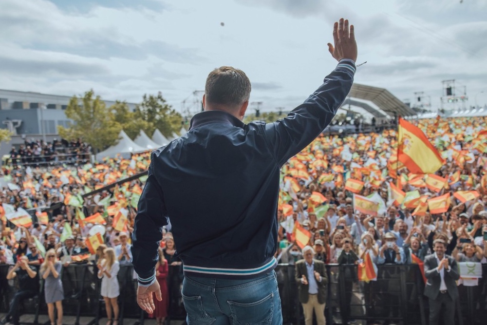 Vox busca el voto de los barrios obreros