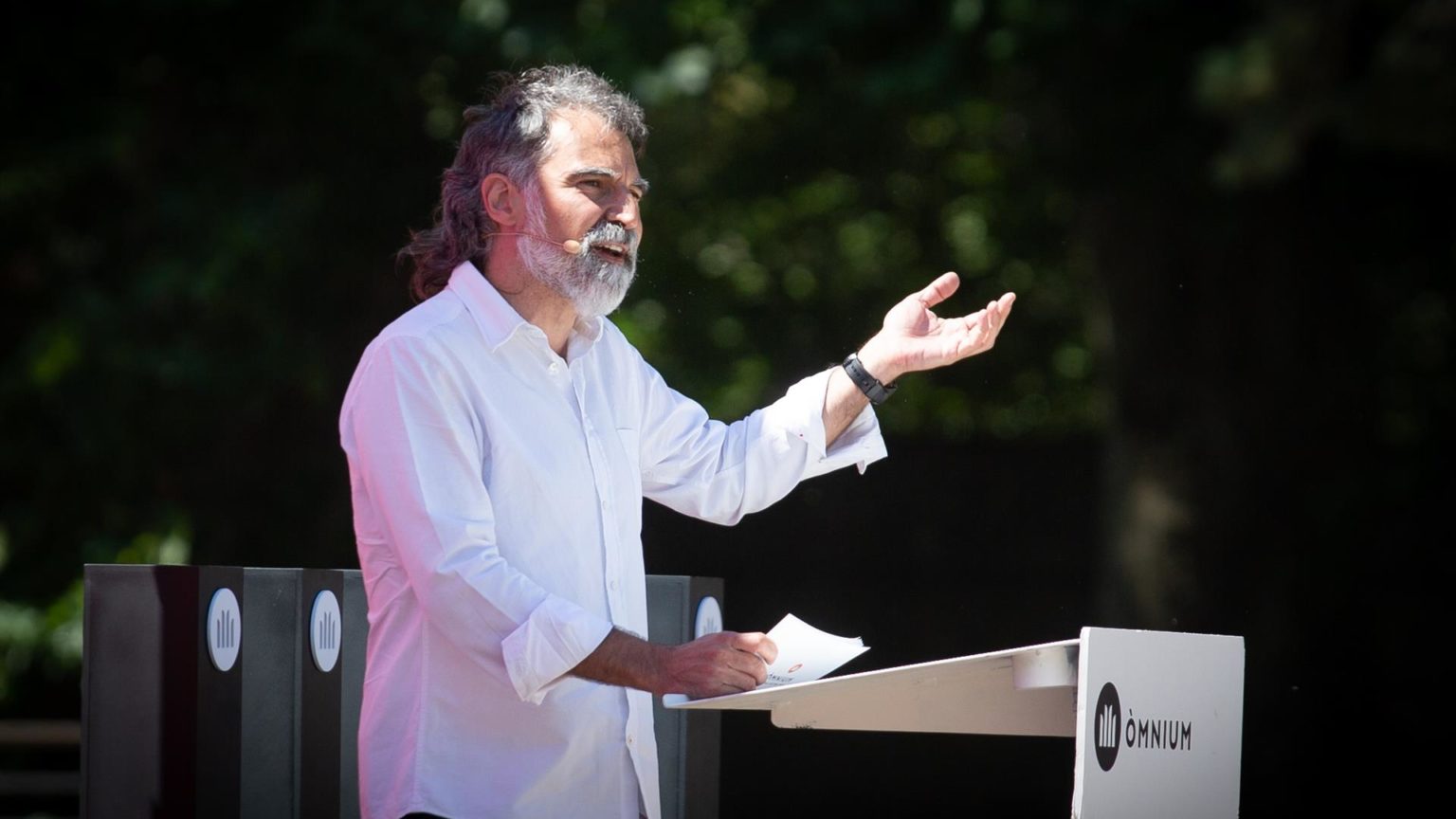 Jordi Cuixart pide celebrar un nuevo referéndum y explorar estrategias de «lucha no violenta»