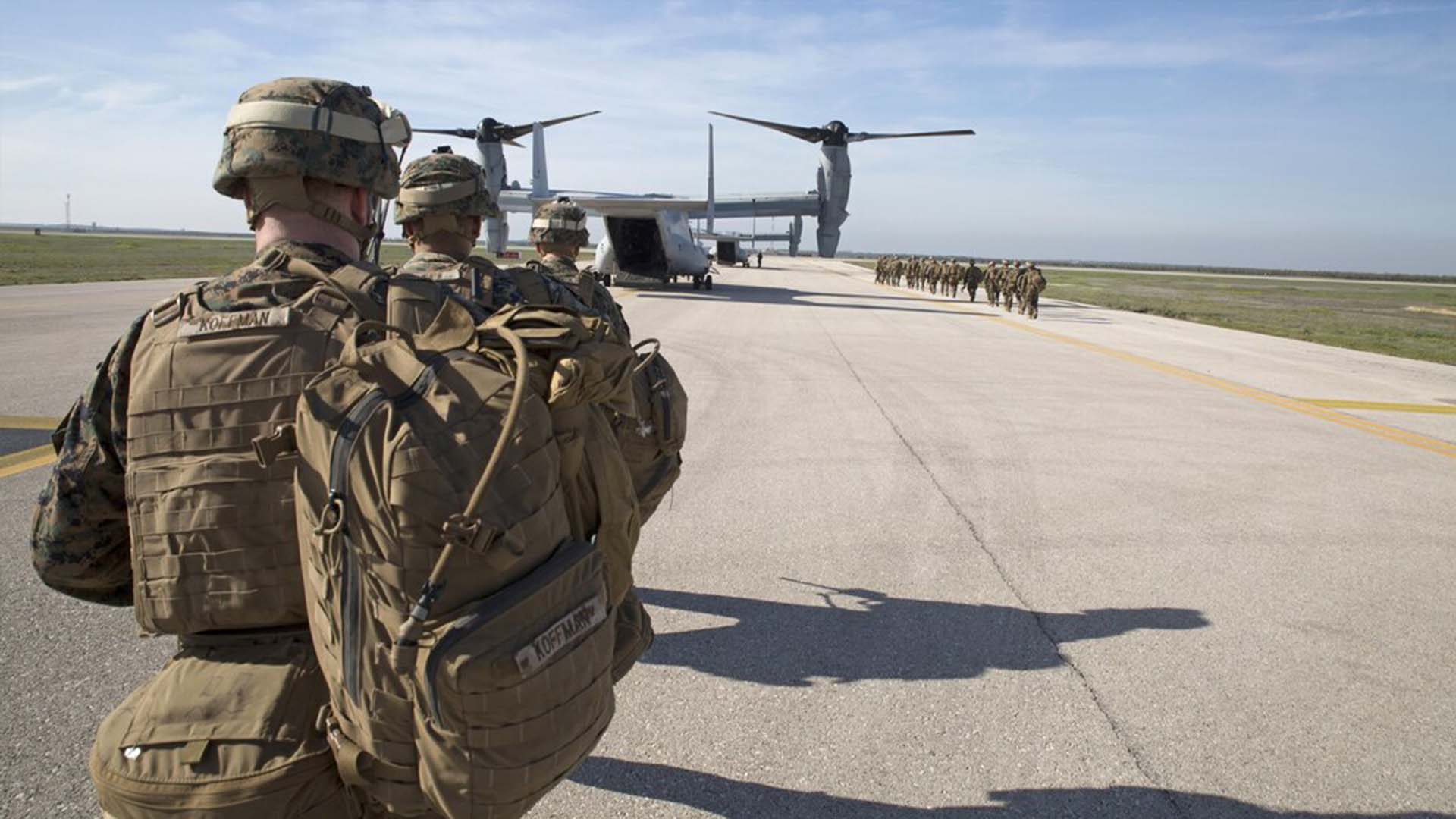 EEUU saca de Morón de la Frontera su Fuerza de Reacción para África y la traslada a Italia