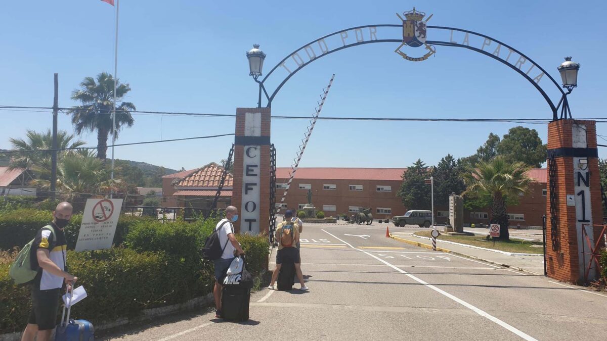 Investigado un mando militar por presunto abuso sexual a una soldado en el Cefot de Cáceres