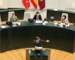Todos los grupos del Ayuntamiento de Madrid menos Vox condenan el franquismo