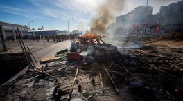 Coches quemados, vías cortadas y un herido: balance de la huelga del metal en Cádiz
