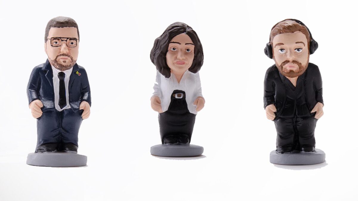 El Juego del Calamar, Ayuso, Pere Aragonès e Ibai Llanos, nuevos caganers