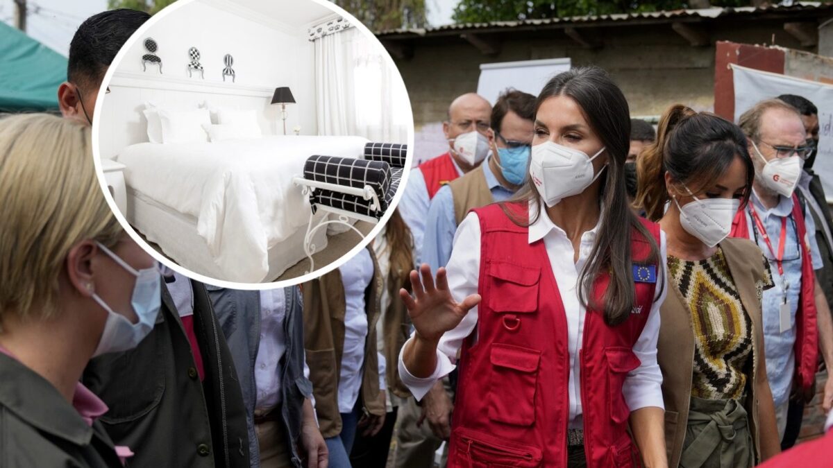 La reina Letizia, de ayuda humanitaria pero en hotel de lujo