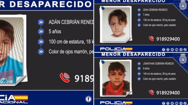 Localizan a los tres menores sustraídos de un centro en Aranjuez y detienen a su madre