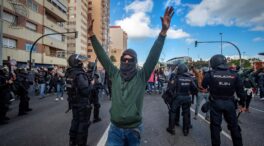 (VÍDEO) Noveno día de huelga del metal en Cádiz con enfrentamientos entre policía y manifestantes