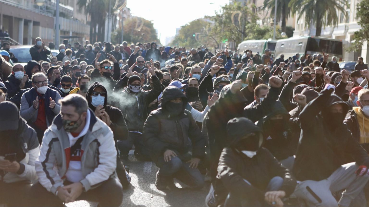 La huelga del metal en Cádiz encara su cuarta jornada tras acabar sin acuerdo de madrugada