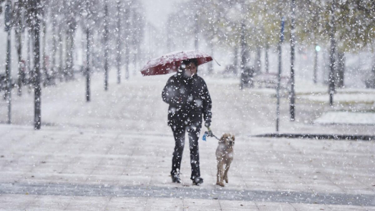 Gran parte de España, en aviso por nieve, lluvia, viento, olas o frío