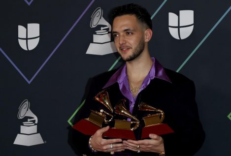 C. Tangana gana tres premios en los Grammy Latinos de 'Patria y Vida'
