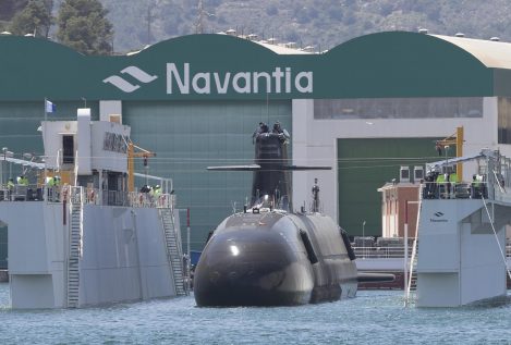 Navantia y Telefónica Tech instalarán un sistema de ciberseguridad reforzado en los submarinos S-80
