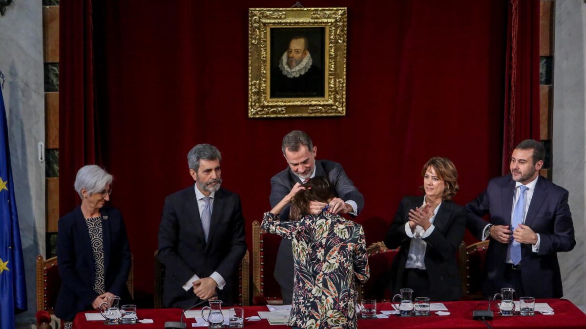 Felipe VI volverá a la entrega de despachos a jueces en Barcelona tras ser vetado por el Gobierno en 2020