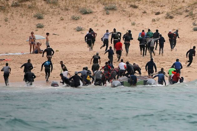 Continúa la llegada de inmigrantes a las costas de Cádiz: casi un centenar en un día