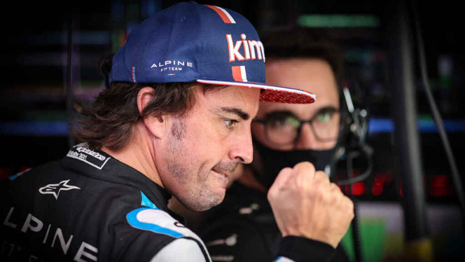 Fernando Alonso vuelve a subirse al podio de la Fórmula 1 siete años después