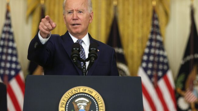 Biden anuncia la primera ronda de sanciones a Rusia ante "el principio de una invasión a Ucrania"