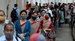 La India registra el menor número de casos de coronavirus desde mayo de 2020