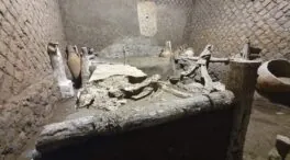 (FOTOGALERÍA) Descubren en Pompeya una habitación de una familia de esclavos bien conservada