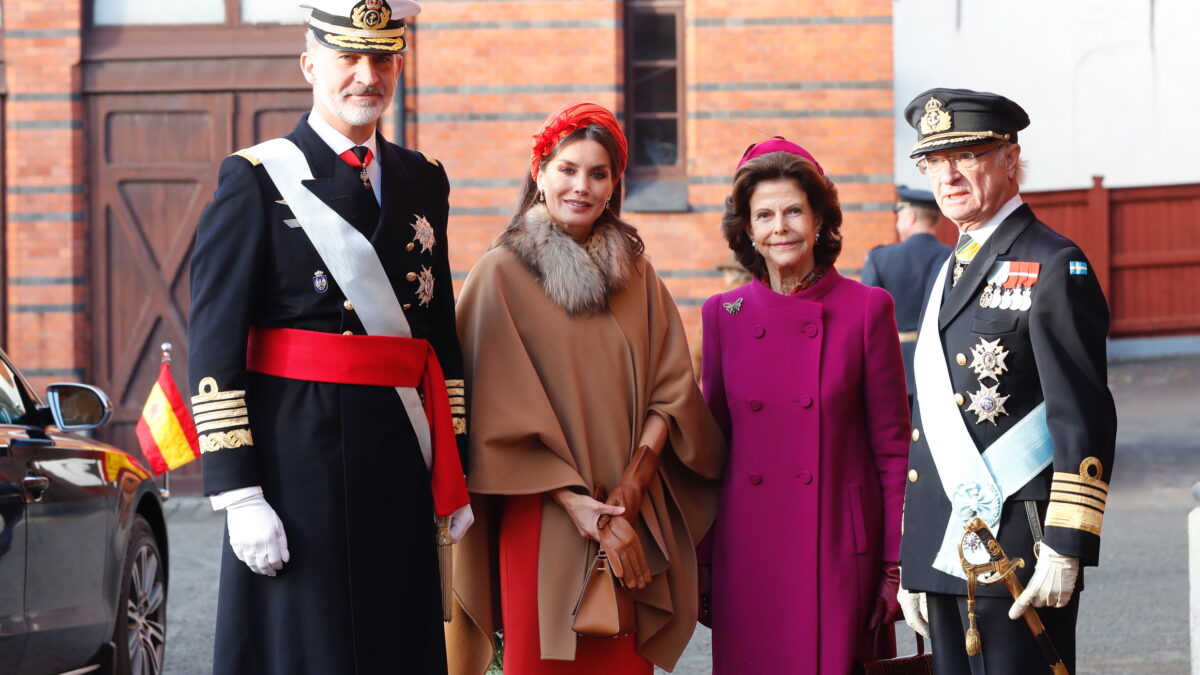 (VÍDEO) Suecia recibe por todo lo alto a los Reyes en el primer viaje de Estado de Felipe y Leticia al país nórdico