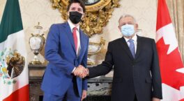 López Obrador y Trudeau celebran en Washington su primera reunión bilateral cara a cara
