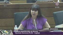 (VÍDEO) Una diputada de Paraguay arremete contra la reina Letizia: "Merecíamos uno de los vestiditos de su 'closet', no el chaleco de su guardia"
