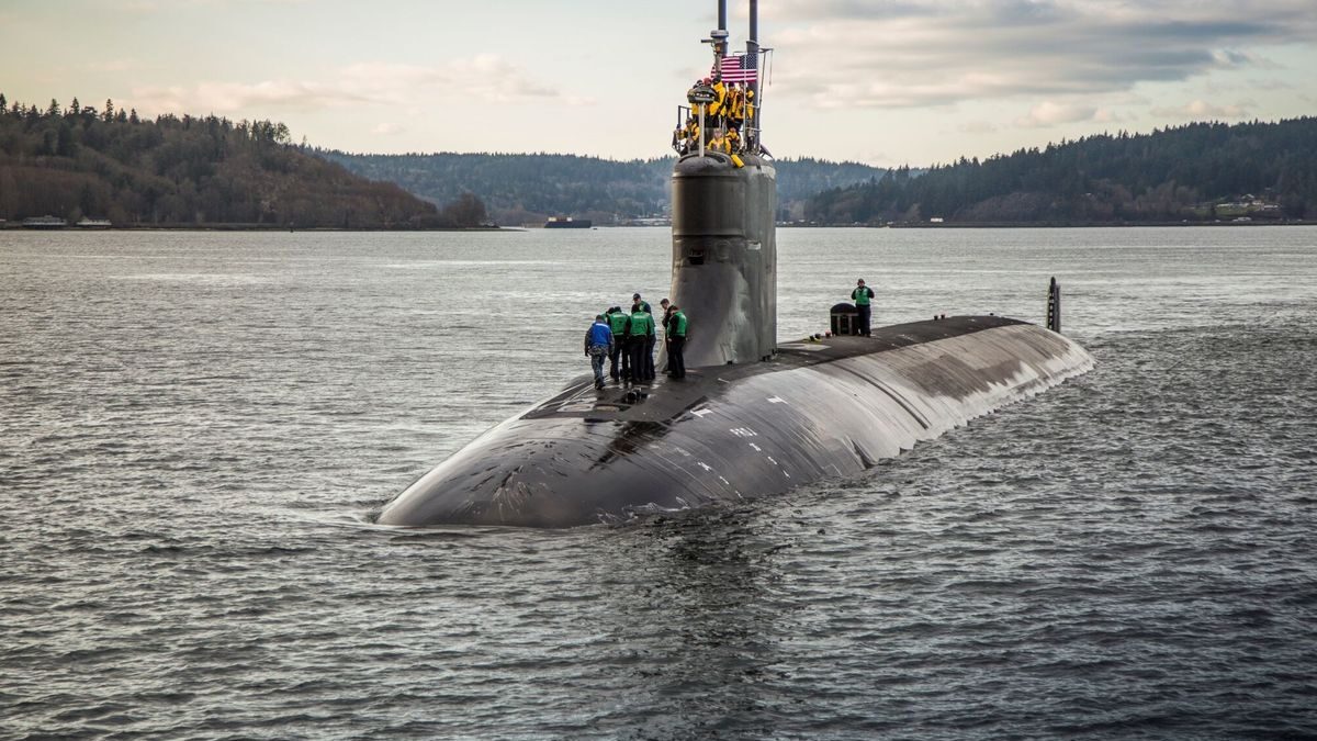 Revelan que el submarino nuclear de EE.UU. accidentado en aguas del Indo-Pacífico se golpeó con una montaña submarina
