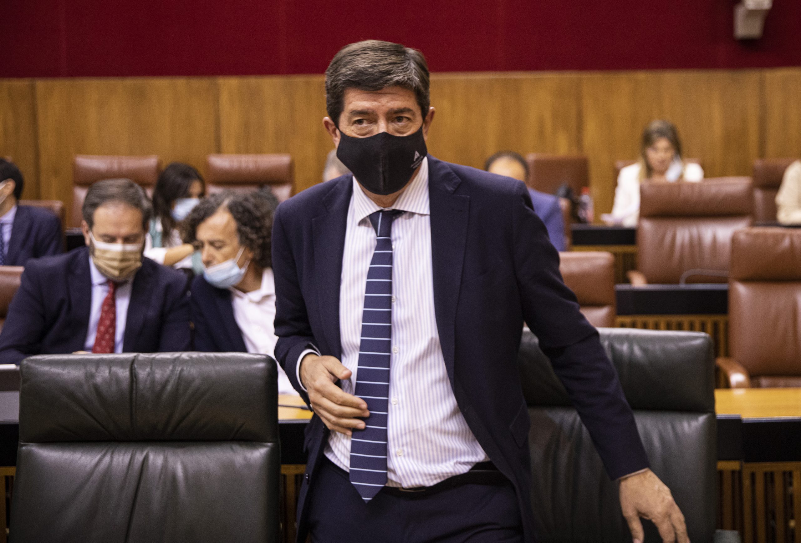 Juan Marín considera «estúpido» aprobar unos nuevos presupuestos en Andalucía para 2022