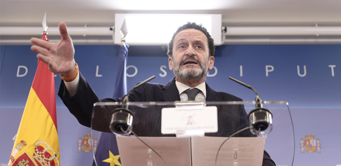 Edmundo Bal garantiza el 'no' de Ciudadanos a la Ley de Memoria si no se retira la enmienda sobre la amnistía