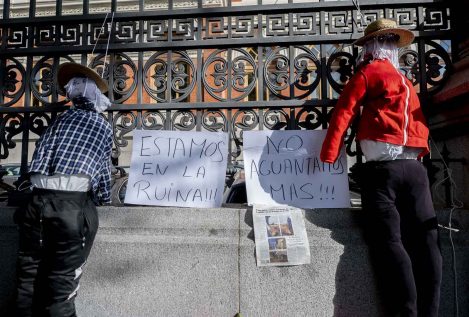 El sector de frutas y hortalizas se moviliza en Madrid para exigir medidas contra la crisis de precios