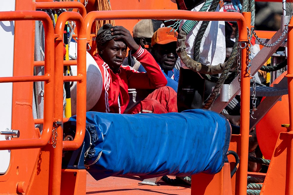 Recuperan un cadáver en descomposición durante el rescate de 178 inmigrantes en Fuerteventura