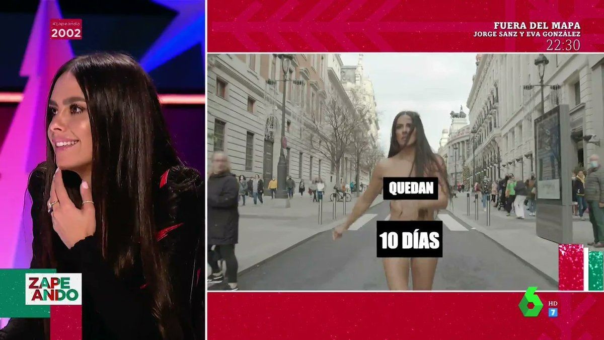 Cristina Pedroche ha defendido su libertad en su programa tras ver el resultado del video (La Sexta)