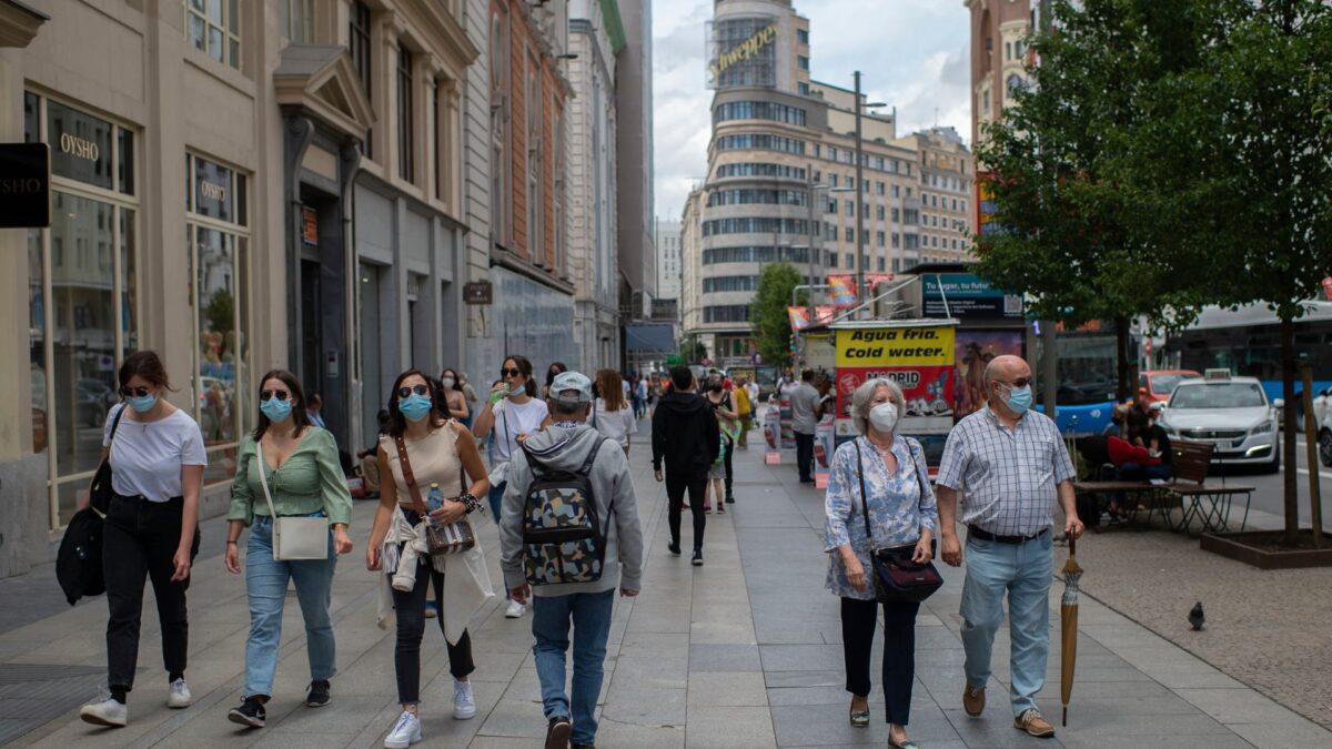 La esperanza de vida cae tres años en Madrid el año de la covid-19