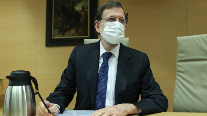 Rajoy, en la comisión Kitchen: «No conozco a Villarejo, ni le he mandado ningún mensaje»