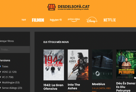 Nacionalistas crean una web para fiscalizar el catalán de Netflix o HBO