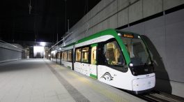 La Junta finaliza el montaje de la vía para la llegada del metro al centro de Málaga