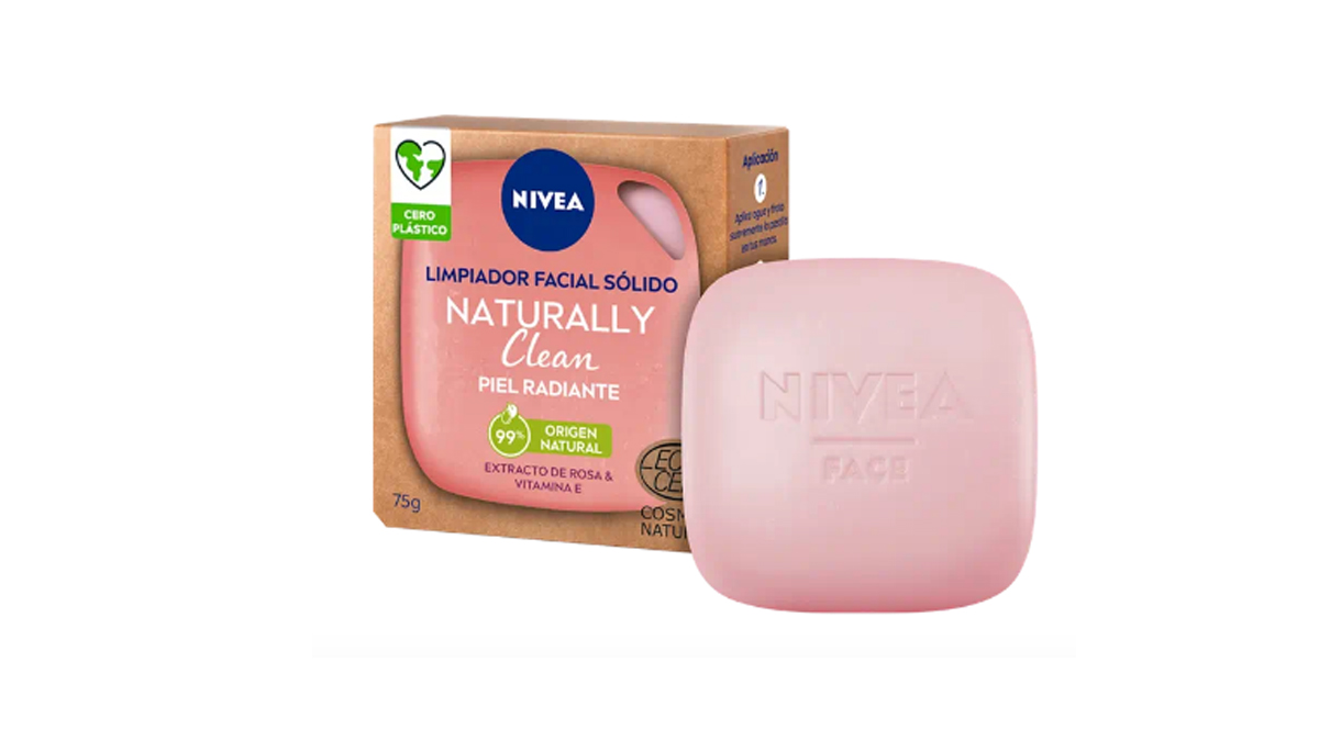 Limpiador facial sólido de Nivea. PVP: 3.99€