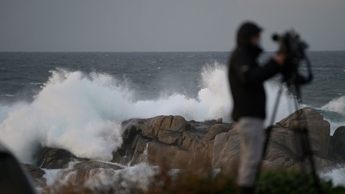 Bajada general las temperaturas y fuertes rachas de viento en el norte